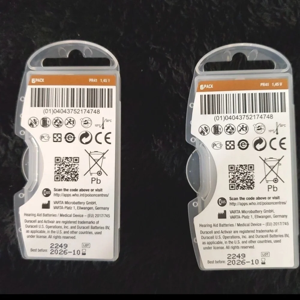 Duracell hearing aid